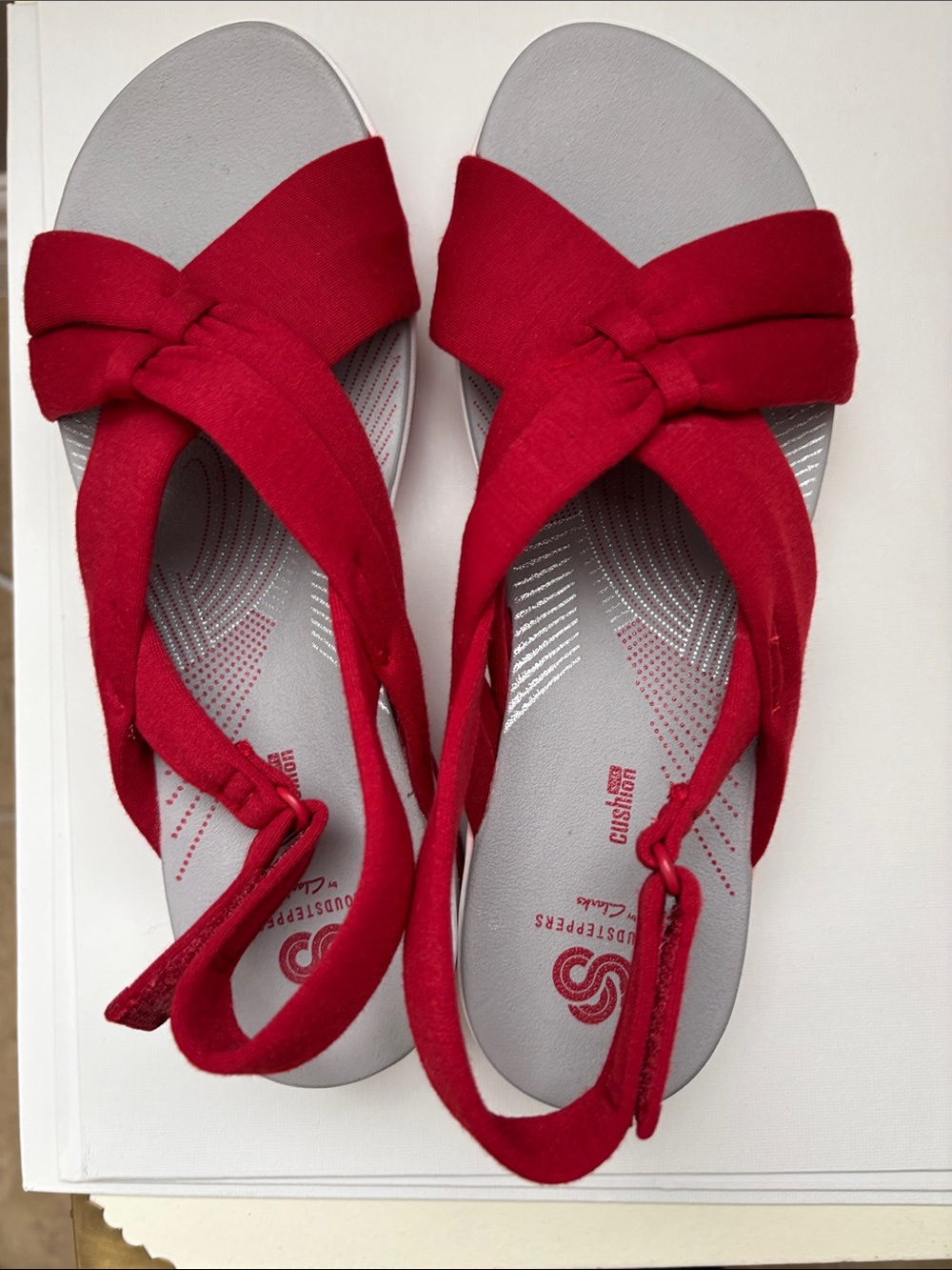 Cloudsteppers by Clarks Red Knot Slingback Sandals